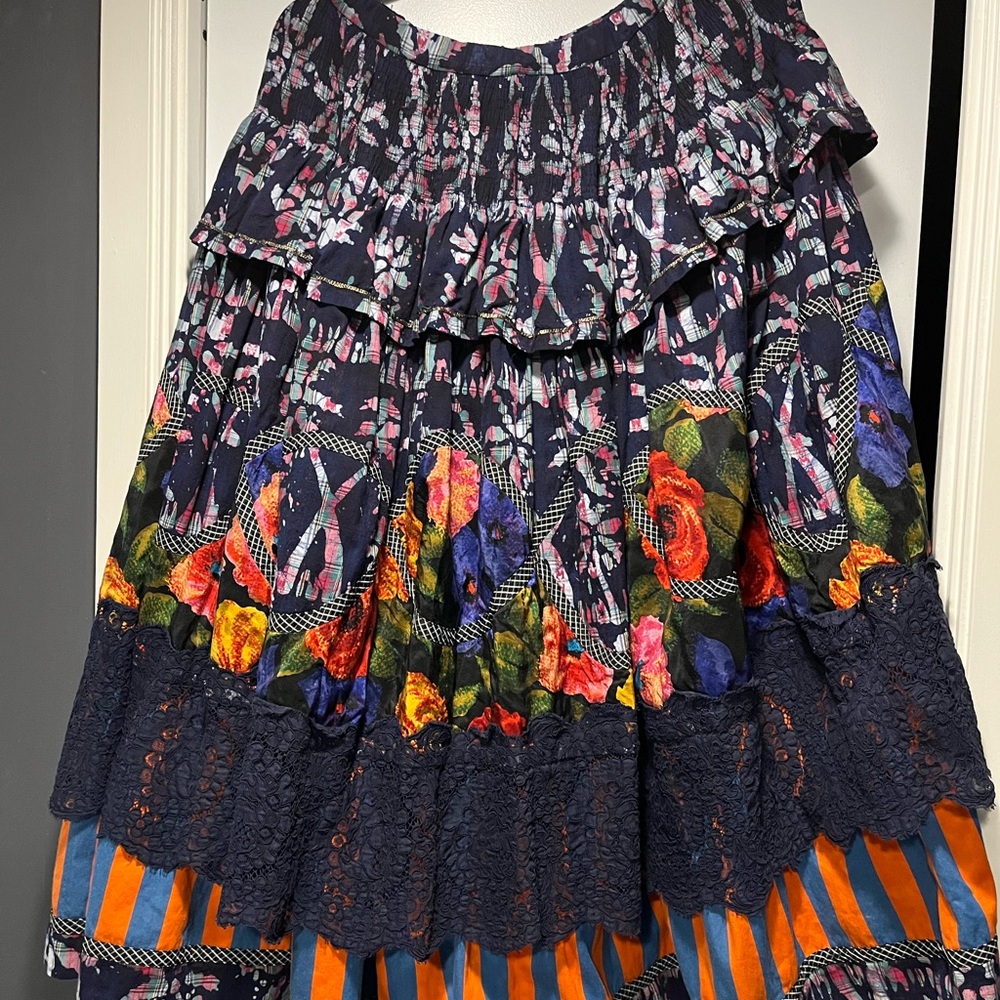 Maxi Multi-Layered Skirt